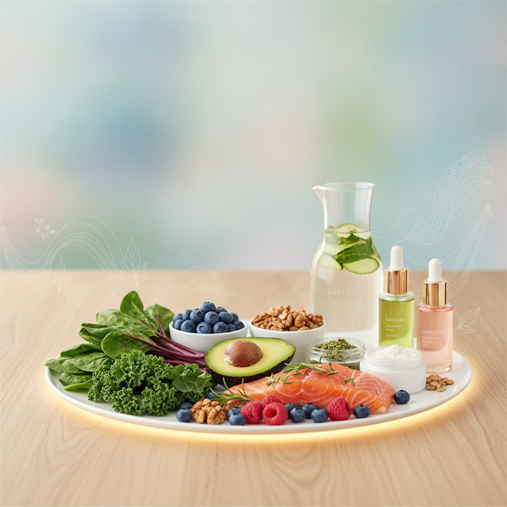 A influência da alimentação na saúde da pele: o conceito de ‘skincare dinner’