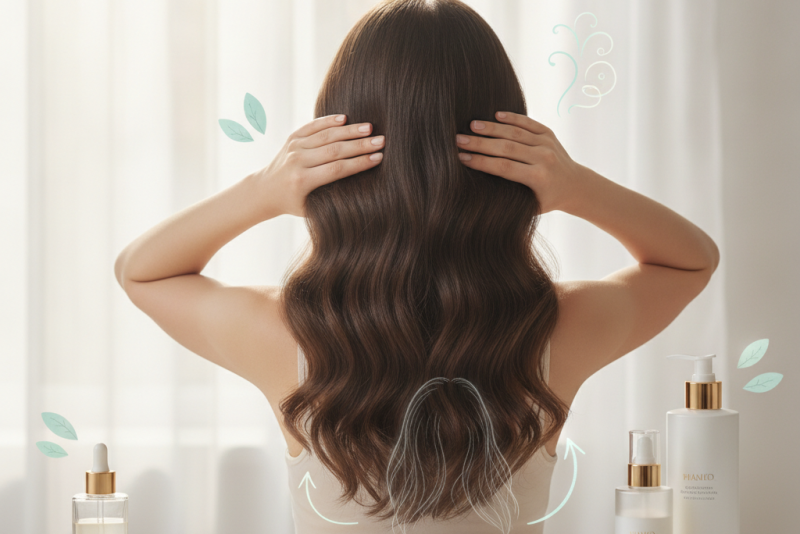 Queda de cabelo pós-parto e a recuperação do volume capilar