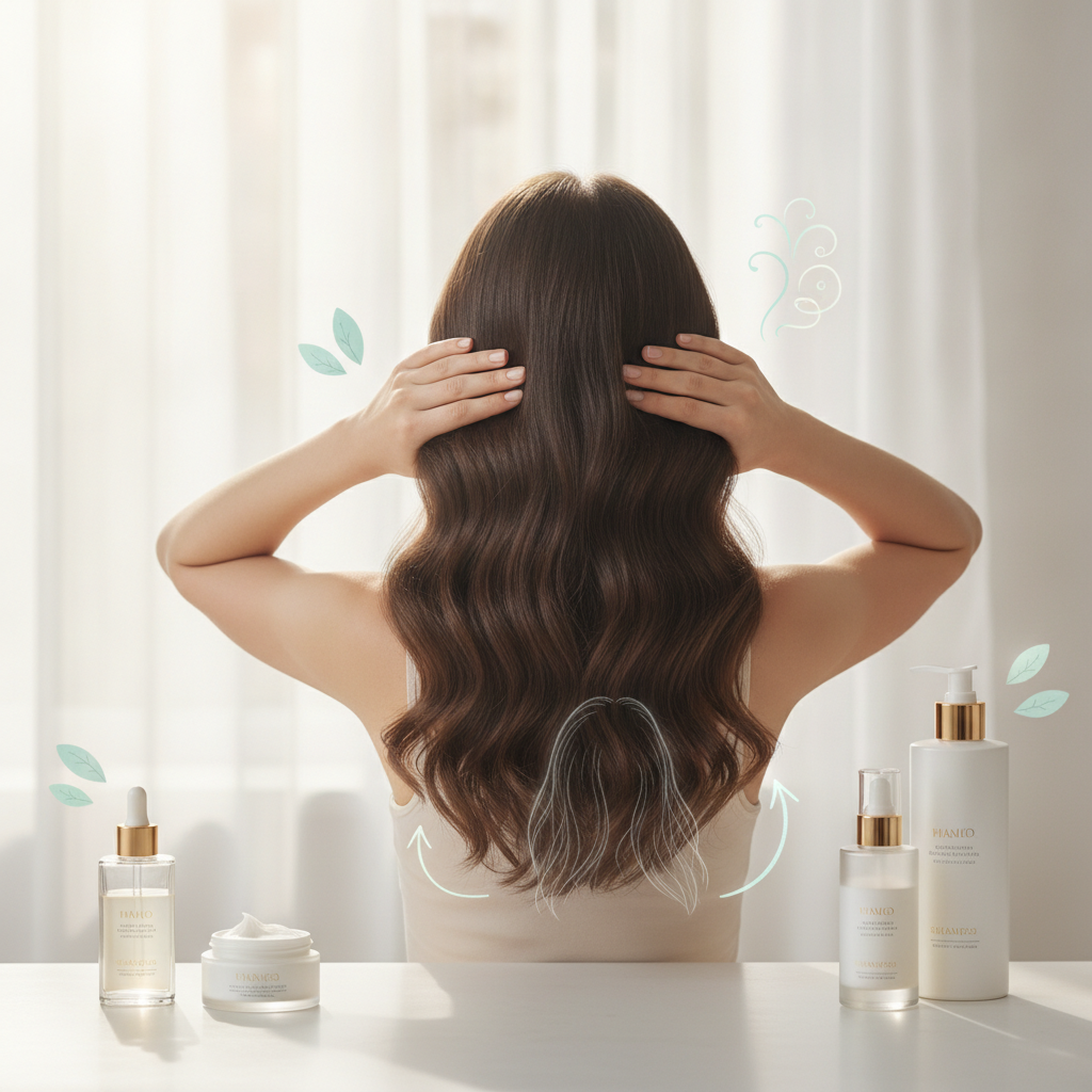 Queda de cabelo pós-parto e a recuperação do volume capilar