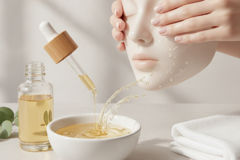 Óleo de limpeza facial: aplicação e remoção para pele sem resíduos