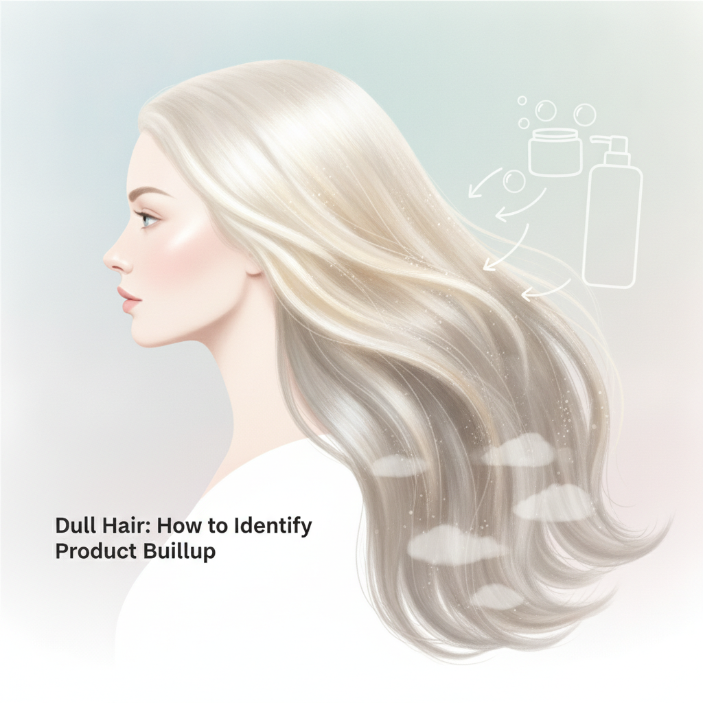 Cabelo opaco: como identificar o acúmulo de produtos