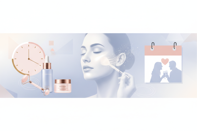Rotina de beleza expressa para um encontro: 30 minutos de preparação