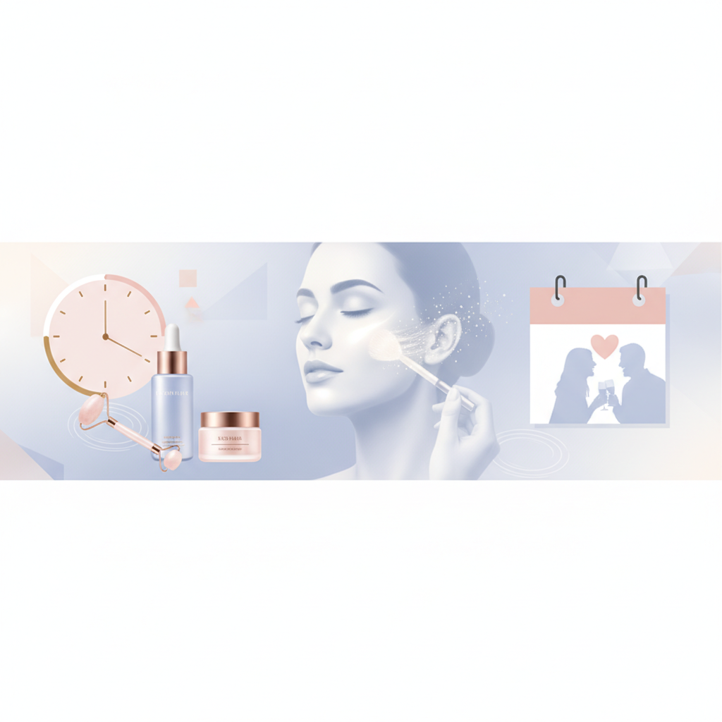 Rotina de beleza expressa para um encontro: 30 minutos de preparação